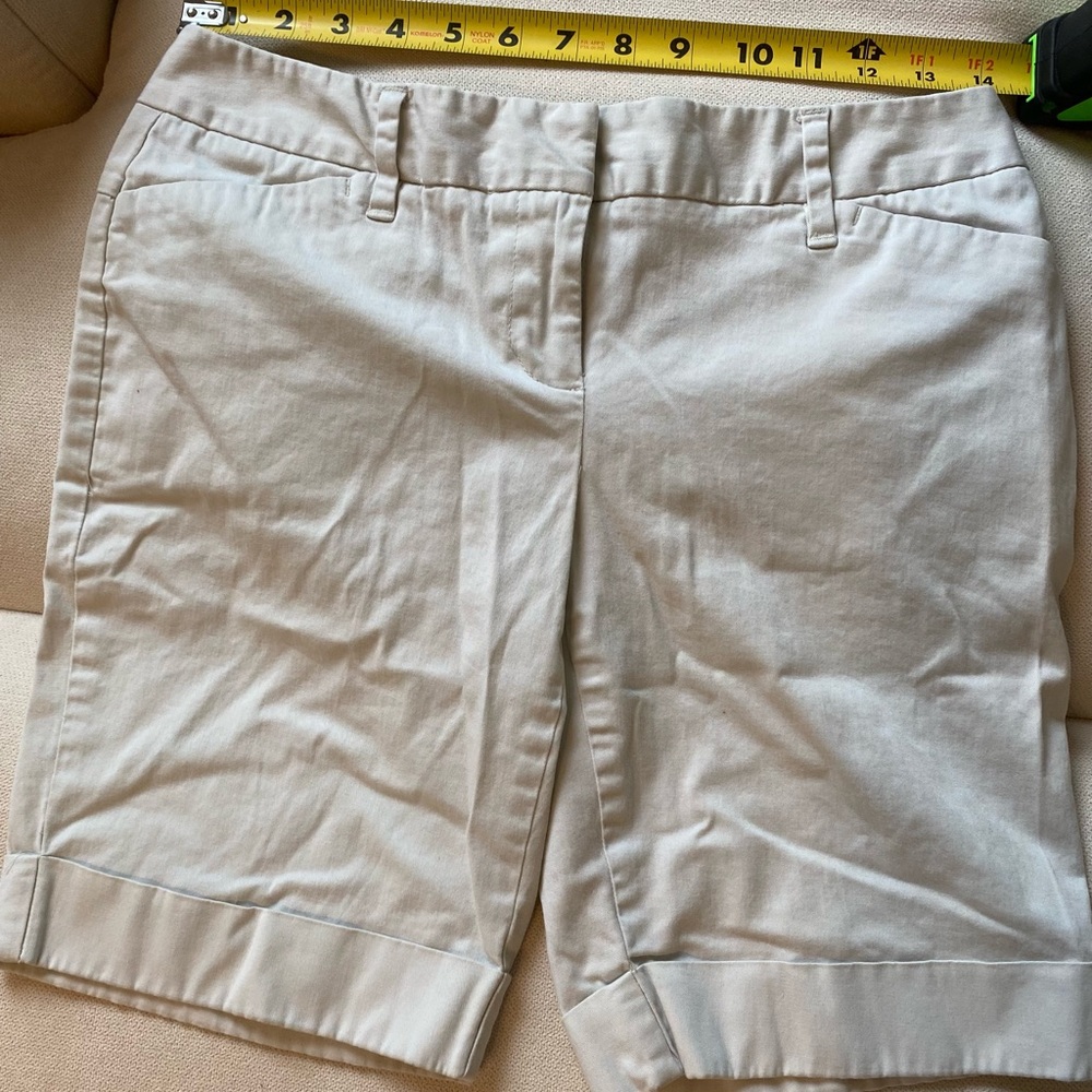 The limited sexy drew cream shorts